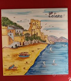 mattonella 20X20 in ceramica vietrese 