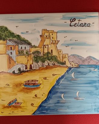mattonella 20X20 in ceramica vietrese 