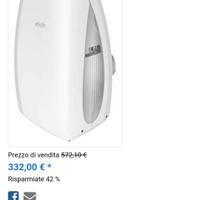 Condizionatore Argo PEARL TOP 13000 BTU/h 