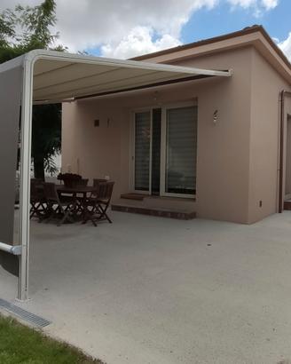 Tende da esterno in pvc a rullo con struttura