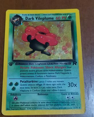DARK VILEPLUME HOLO PRIMA EDIZIONE 