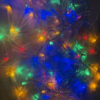 Luci tenda natalizia e feste