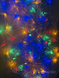 Luci tenda natalizia e feste