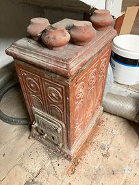 Stufa in terracotta