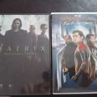Lotto 4 DVD Film Cinema Spiderman Etc...