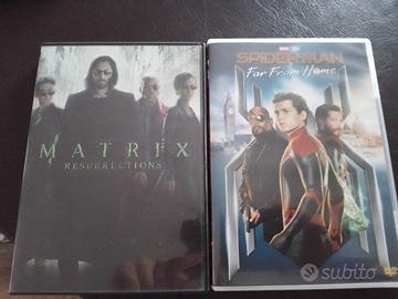 Lotto 4 DVD Film Cinema Spiderman Etc...