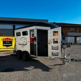 Trailer Van Trasporto Cavalli 2 Posti