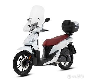 SCOOTER SYM SYMPHONY 200 E5 BIANCO OPACO SELLA ROS
