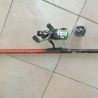 Canna da pesca con mulinello