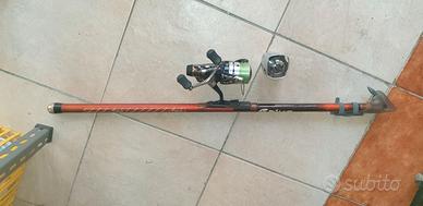 Canna da pesca con mulinello