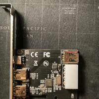 scheda  Firewire 1394a, PCIe