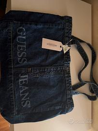 Borsa guess in jeans