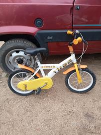 5 biciclette bambino e bambina 2/6anni funzionanti