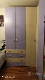 armandio angolare per cameretta