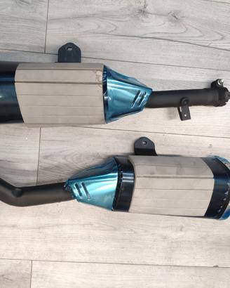 Coppia scarichi originali GSX-R 1000 (2009-2011)