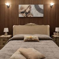 Struttura letto matrimoniale stile chippendale