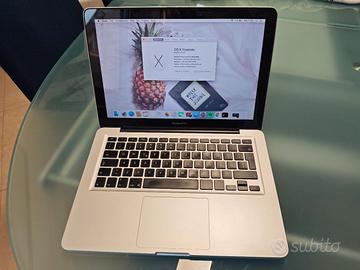 MacBook pro 5,5 13 pollici metà 2009 con ssd