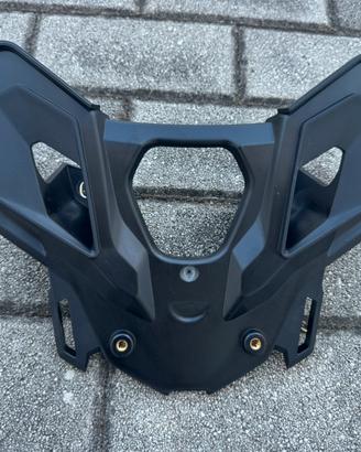 Piastra tappo top case moto Bmw R1250 GS  nero