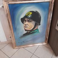 Ritratto oroginale del duce