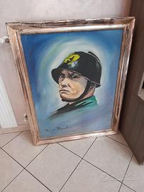 Ritratto oroginale del duce
