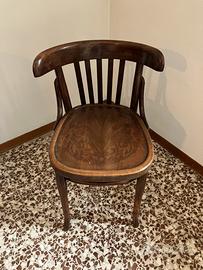 Sedia legno curvato stile thonet