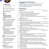 Saldatore / Carpentiere Metallico