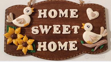 Targhetta di benvenuto da appendere 