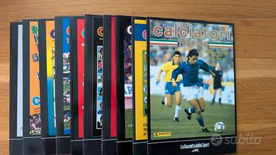 la raccolta completa degli album Panini 1980-1990