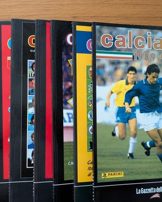 la raccolta completa degli album Panini 1980-1990