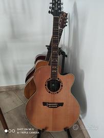 CHITARRA ACUSTICA CRAFTER JE 18 CD/N TRANSACOUSTIC