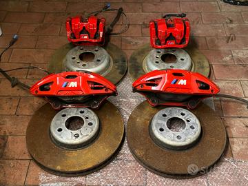 Impianto frenante BMW M Sport serie G 348mm 345mm