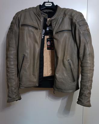 Magnifica giacca in pelle Moto Richa full protect