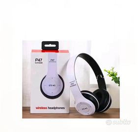 Cuffie wireless P47, leggere e pieghevoli.  -Conne