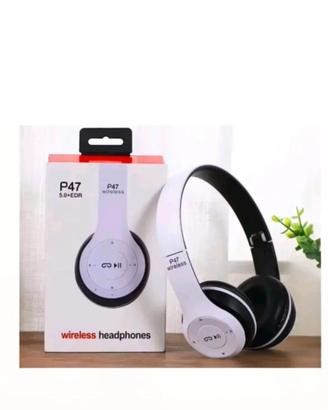 Cuffie wireless P47, leggere e pieghevoli.  -Conne