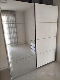 Armadio scorrevole due ante 180 cm