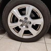 Cerchi lega + pneumatici R 16 7.5J 5x112 ET