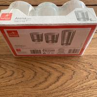 Bicchieri in vetro Arena 24 cl Bormioli