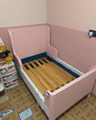 Lettino Ikea allungabile completo di materasso