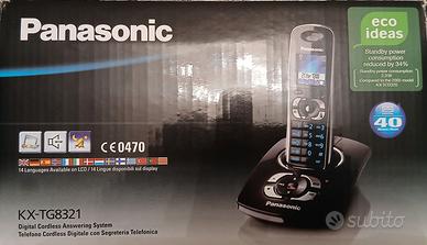 Cordless Panasonic KX-TG8321JTB NUOVO