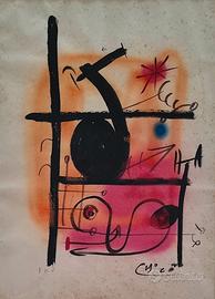 MIRO' JOAN "Senza titolo"