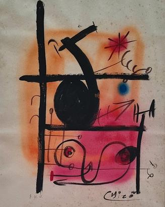 MIRO' JOAN "Senza titolo"