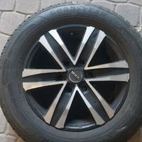 4 gomme invernali+cerchi 235/65 r17 pkup EVO/DR