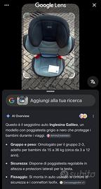 Seggiolino auto