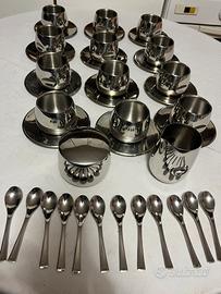 Servizio caffè AMC Art design 18 10 termico, da 12