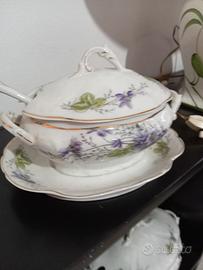 set 10 persone porcellana  Giov. Pellis Trieste