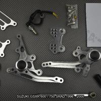 Pedane arretrate SUZUKI GSXR 600 / 750 1996 - 2000