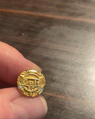 Spilla in oro per asola giacca uomo