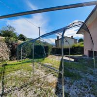 Serra antigrandine per copertura auto