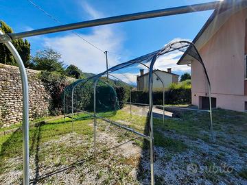 Serra antigrandine per copertura auto