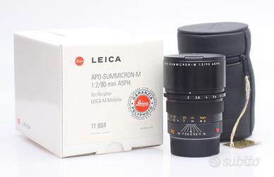 Obiettivo leica apo-summicron-m 90 mm f/2 asph